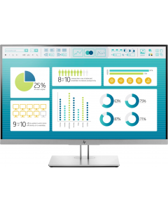 HP EliteDisplay E273 Full HD 27 inch Monitor 1920 x 1080 | Displaypoort, HDMI, VGA | Breedbeeld | 60hz 